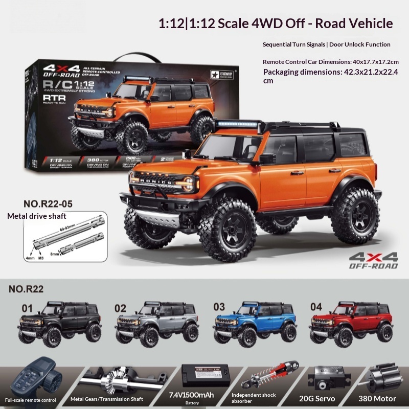 Rc Hobby Grade Truck - New In Stock HongXing F22 Rc