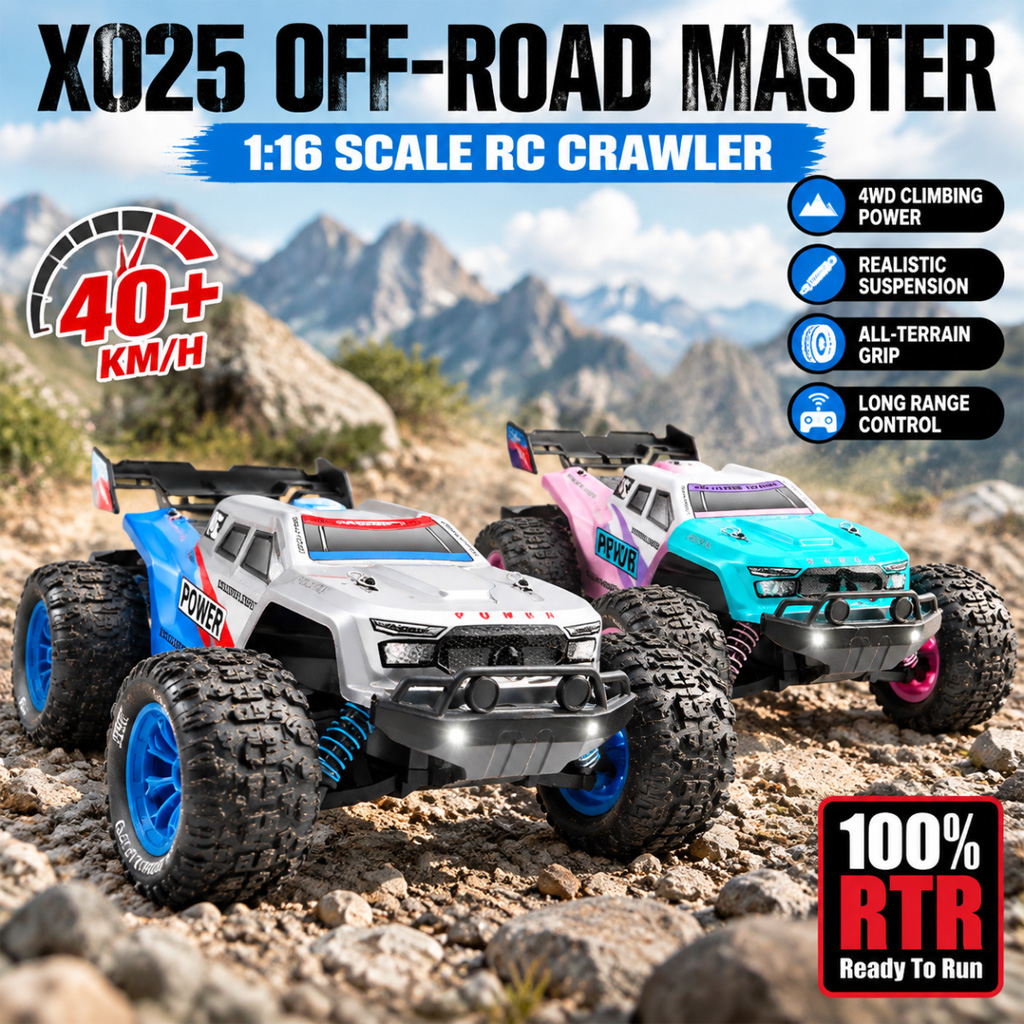 X025 RC Pickup Truck 1:16 Scal - đánh giá và giá Rc Hobby Grade Truck