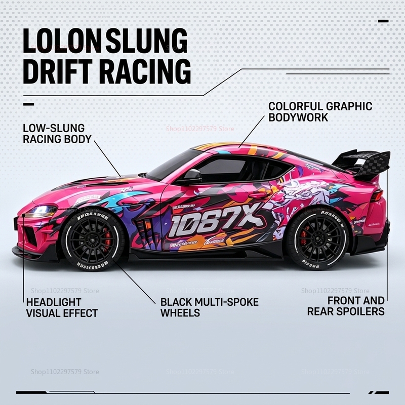 1:43 Scale 20KM/H RC Drift Car - đánh giá và giá Rc Hobby Toucan