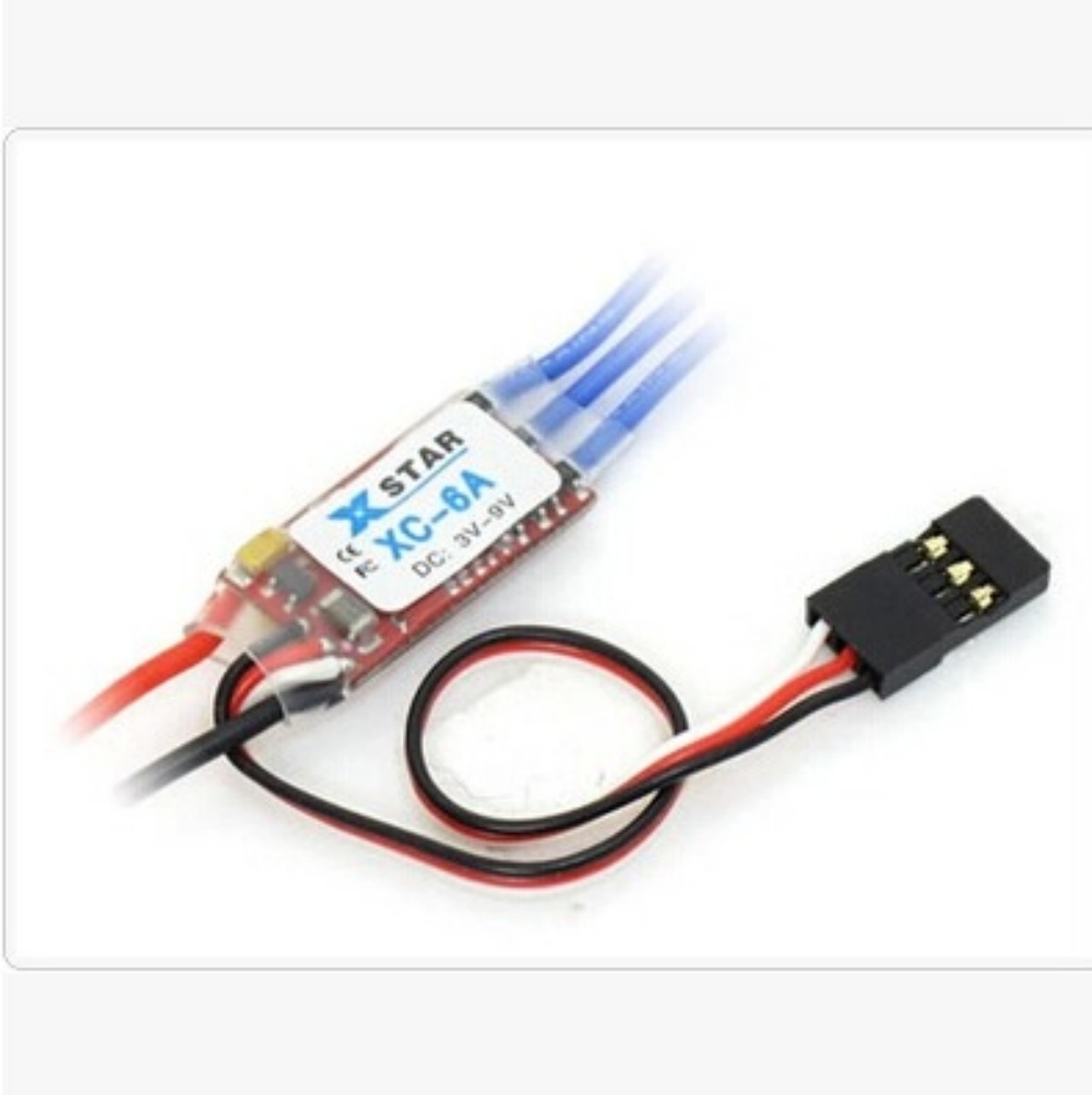 FATJAY XC-6A Brushless ESC 6A  - đánh giá và giá Rc Hobby Motor