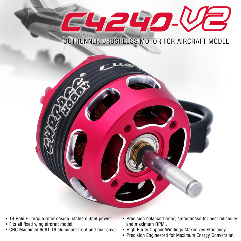 SURPASS HOBBY C4240 750KV/850K - đánh giá và giá Rc Hobby Motor